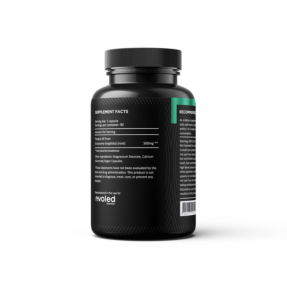 Evoled Nutrition Tongkat Ali 90 caps - getboost3d