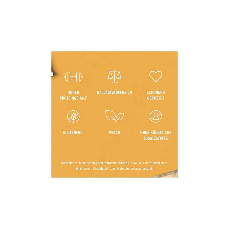 Heimatgut BIO Erdnusskerne geröstet und gesalzen (MHD-Auserkauf) 150g - getboost3d