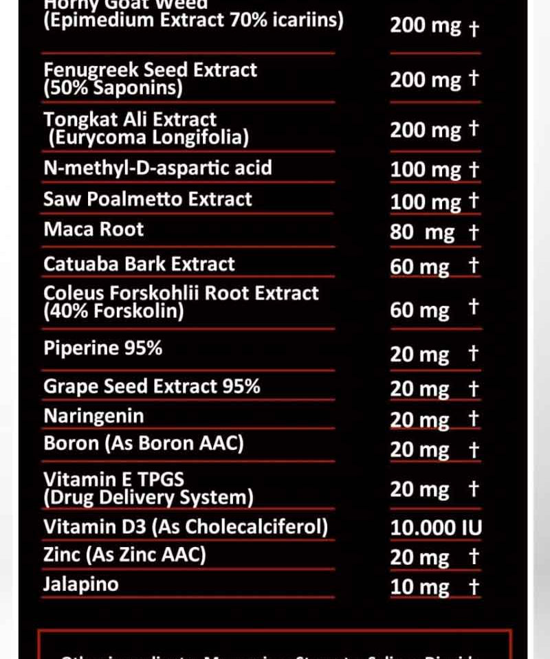 Intelligent Muscle Unicorn Test 60 caps - getboost3d