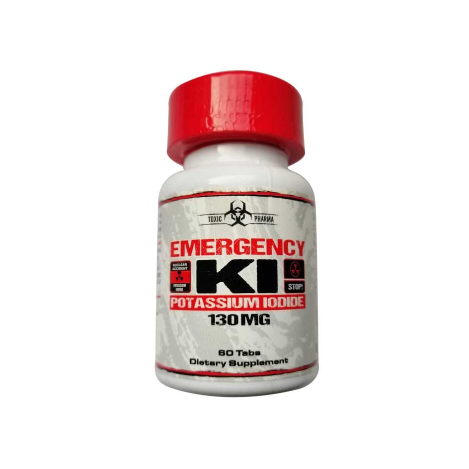 Toxic Pharma Emergency KI Potassium Iodide 60 tabs - getboost3d