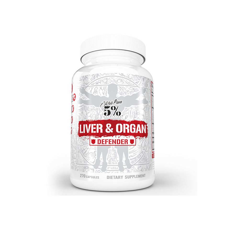 5% Nutrition Liver and Organ Defender 270 caps - getboost3d
