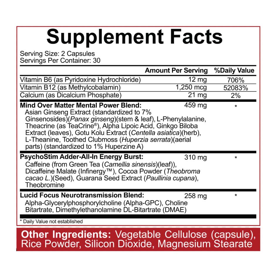 5% Nutrition Mentality 60 caps - getboost3d