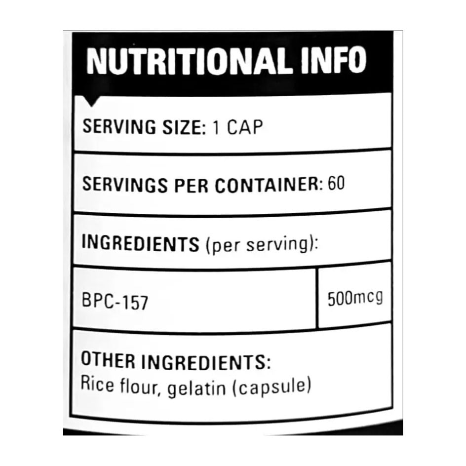 Brawn Nutrition BPC-157 / 60 caps