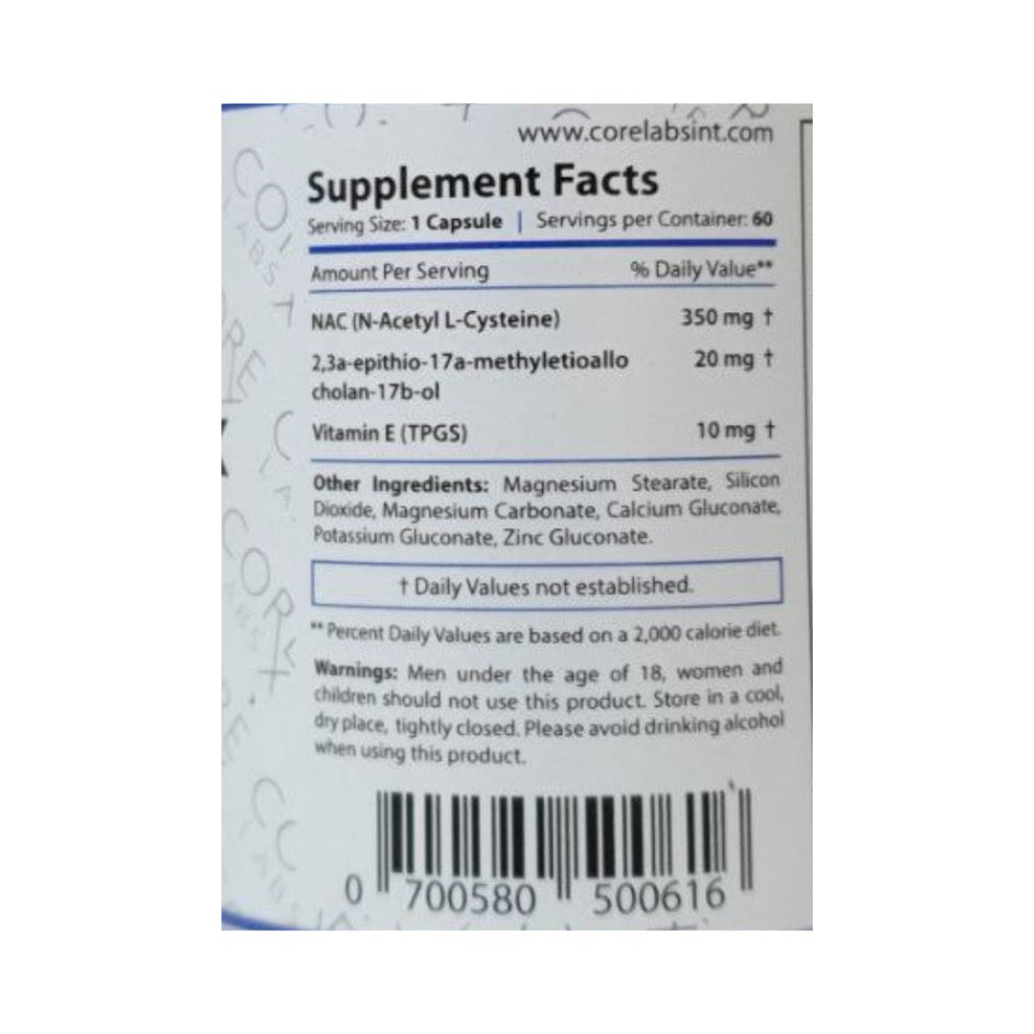 Core Labs X EPI RX 20mg, Prohormon