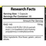 Lawless Labs Testolone RAD-140 - 90 caps