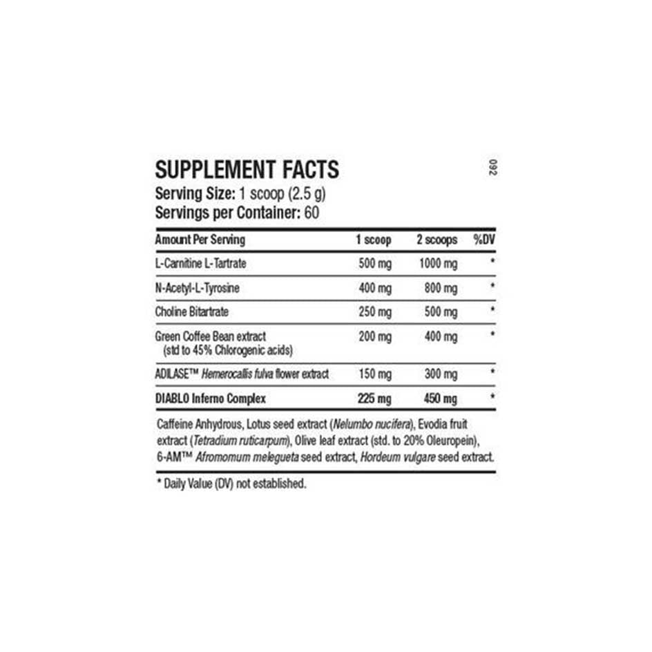 ANS Supplements Diablo v2 - 150g - getboost3d