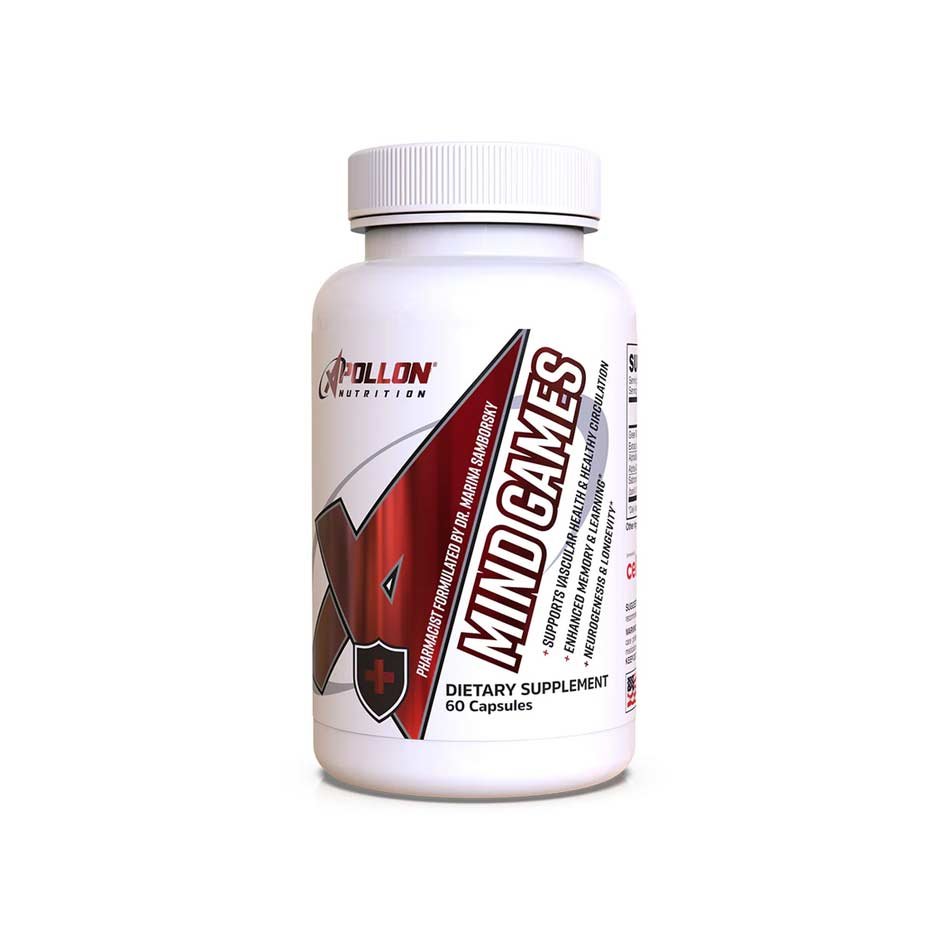 Apollon Nutrition Mind Games 60 caps - getboost3d