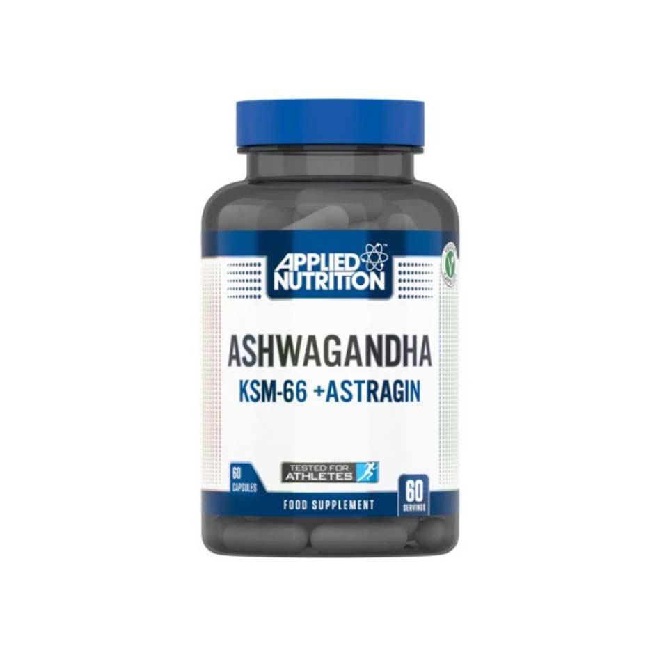Applied Nutrition Ashwagandha KSM-66 + Astragin 60 caps - getboost3d
