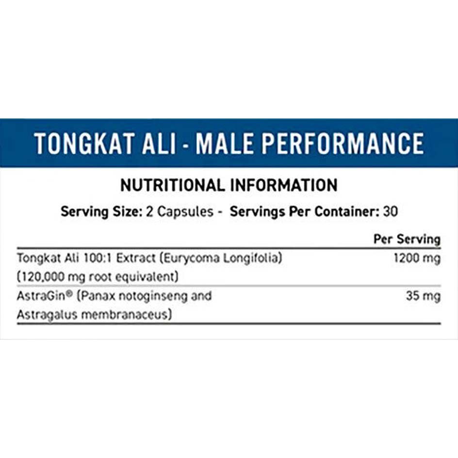 Applied Nutrition Tongkat Ali 60 caps - getboost3d