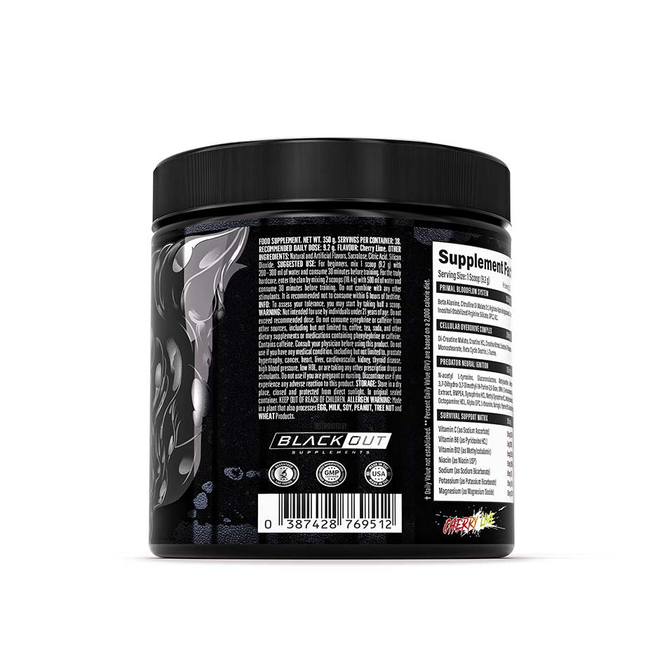 Blackout Supplements - Instinct Xtreme 350g