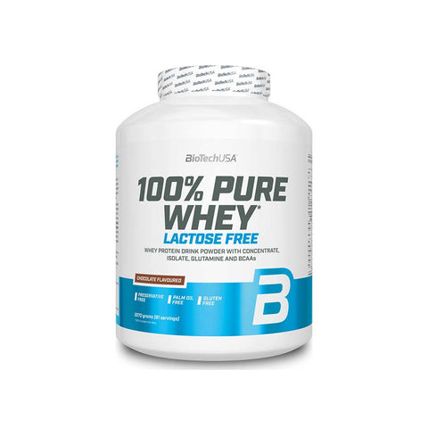 BioTech USA 100% Pure Whey Lactose Free - getboost3d
