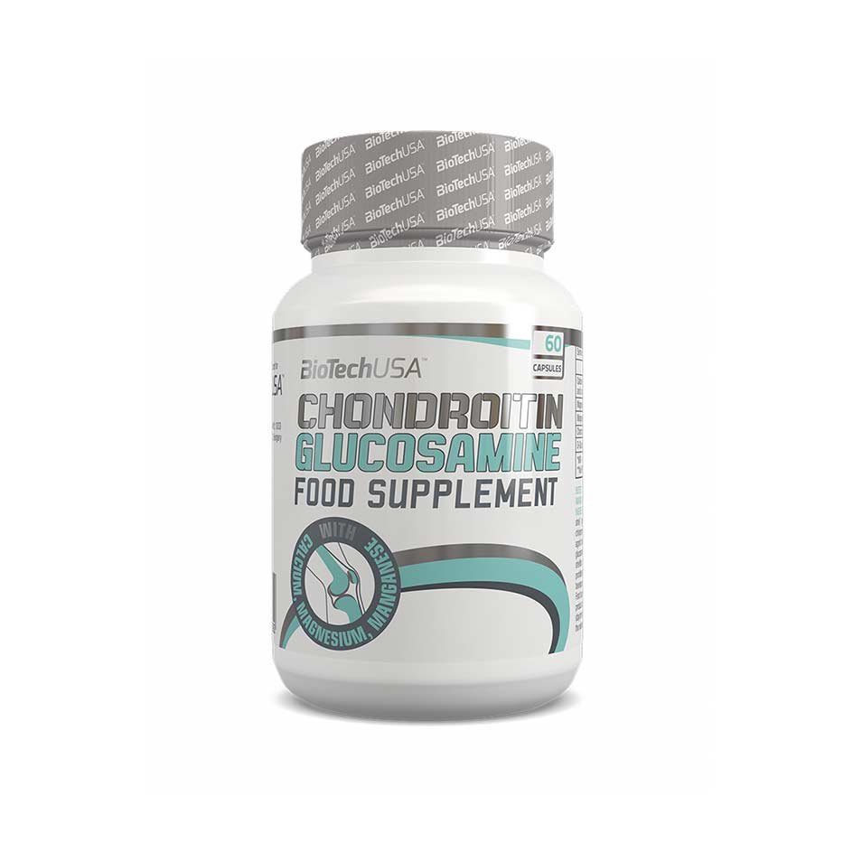 BioTech USA Chondroitin Glucosamine 60 caps - getboost3d