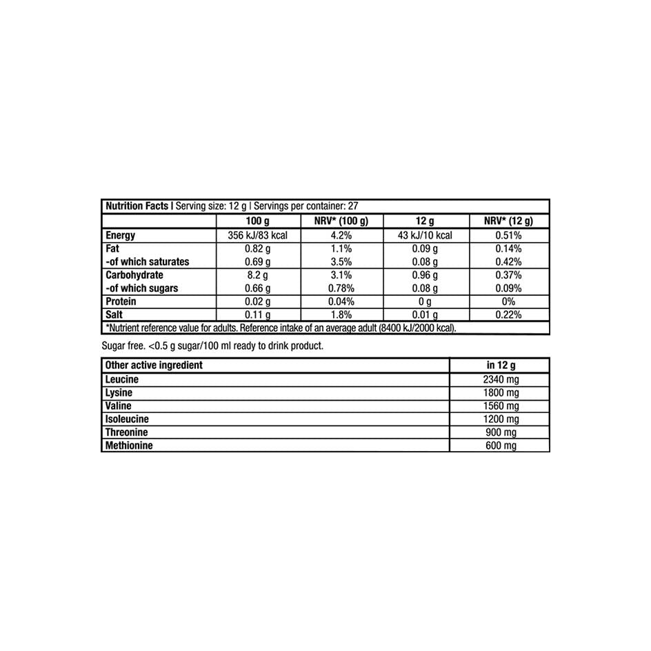 BioTech USA EAA ZERO 350g - getboost3d