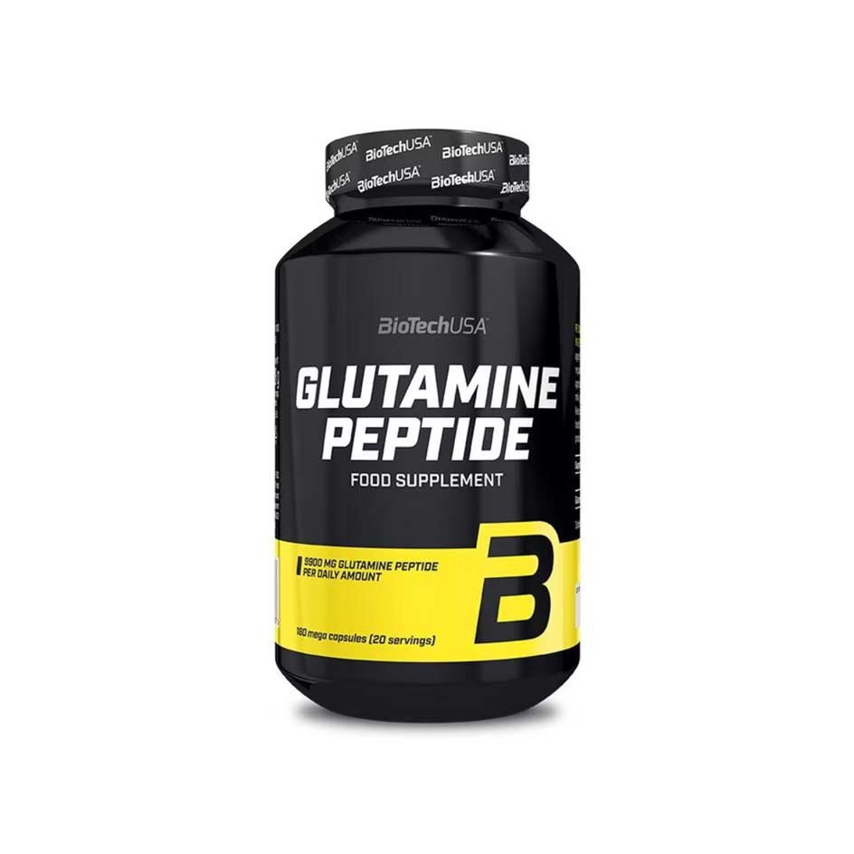 BioTech USA Glutamine Peptide 180 caps - getboost3d