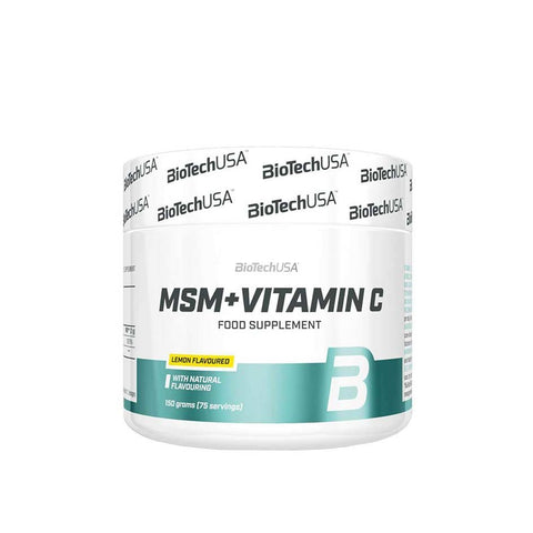 BioTech USA MSM + Vitamin C 150g - getboost3d