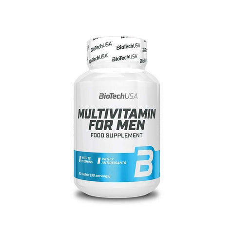 BioTech USA Multivitamin for Men 60 Tabletten - getboost3d