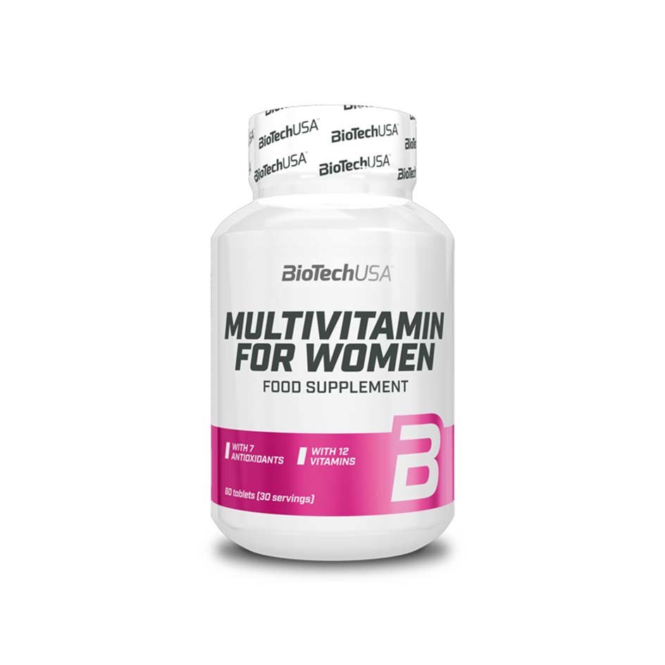 BioTech USA Multivitamin for Women 60 Tabletten - getboost3d