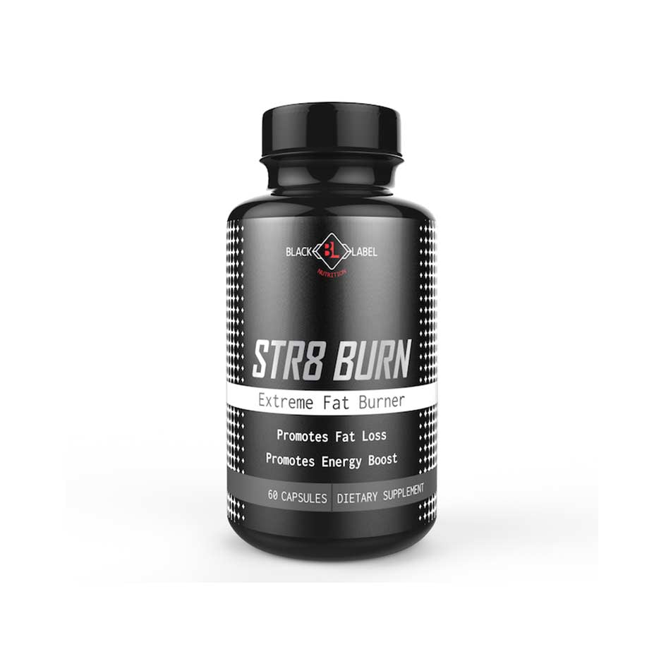 Black Label Str8 Burn 60 caps - getboost3d