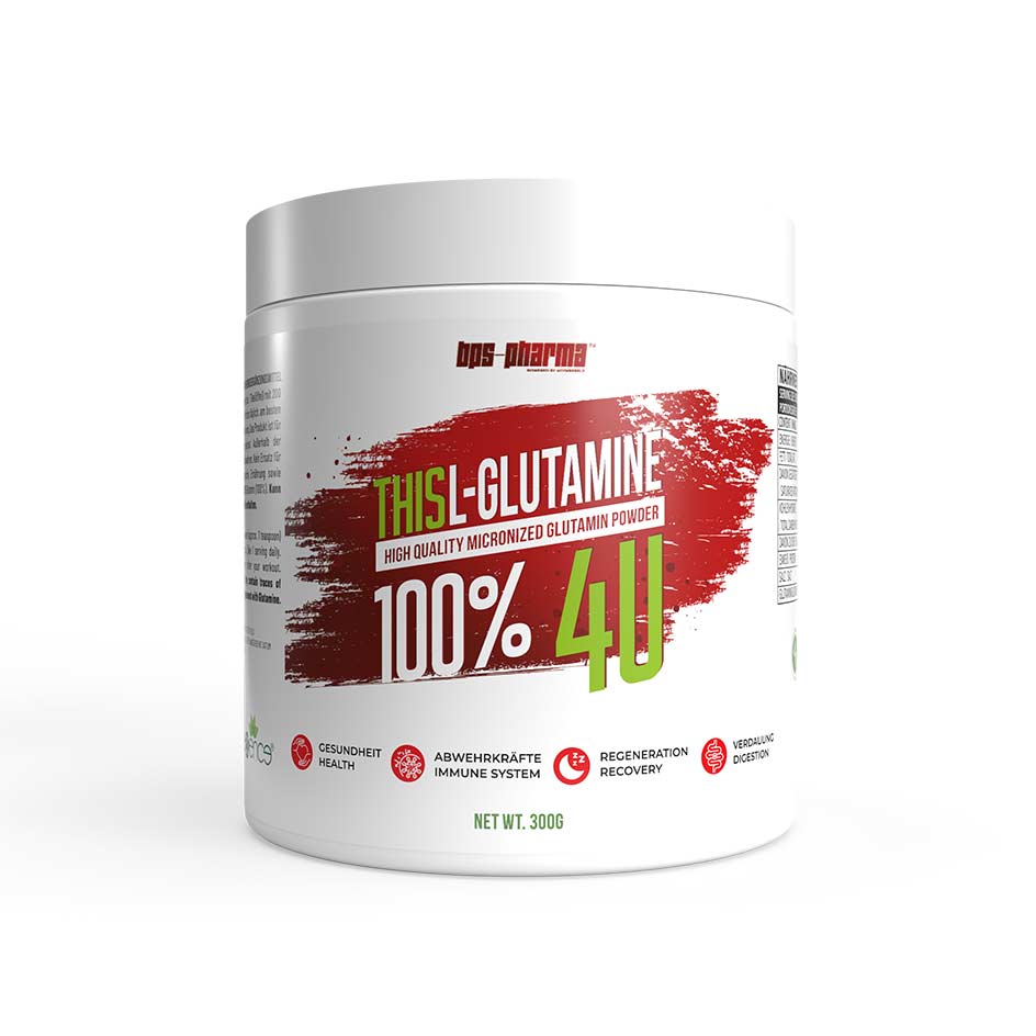 BPS Pharma This Glutamine 100% 4u 300g - getboost3d