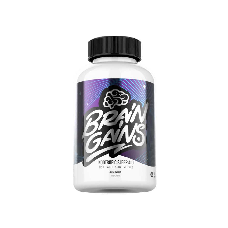 Brain Gains Nootropic Sleed Aid 120 caps - getboost3d