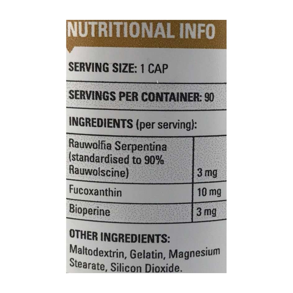 Brawn Nutrition Gamma Burn 90 caps