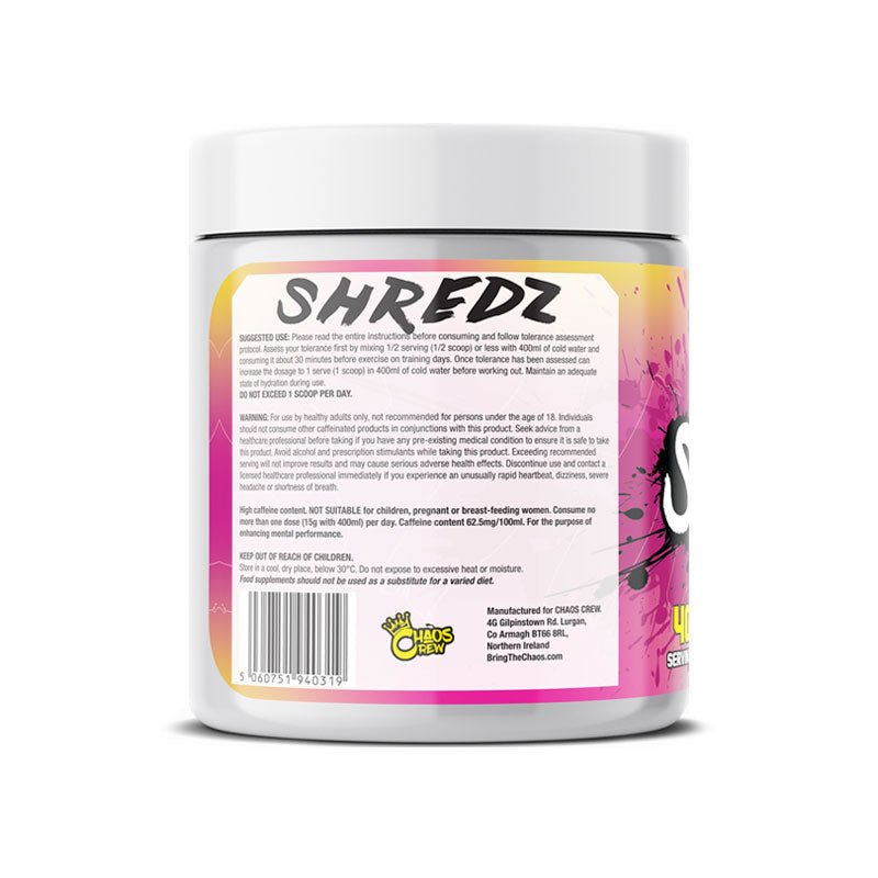 Chaos Crew Shredz 252g - getboost3d