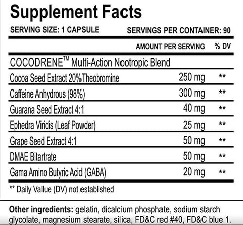 Cloma Pharma Cocodrene 90 caps - getboost3d