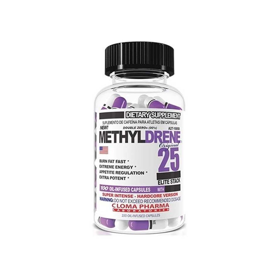 Cloma Pharma Methyldrene 25 Elite Stack - 100 caps - getboost3d