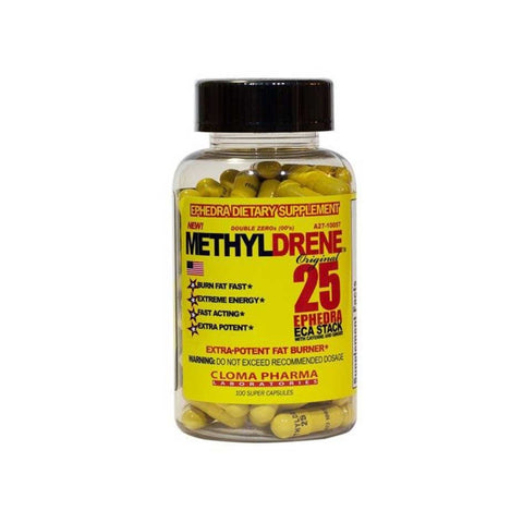 Cloma Pharma Methyldrene 25 Stack - 100 caps - getboost3d
