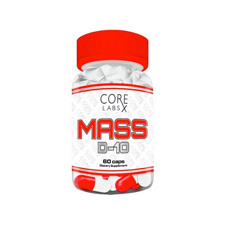 Core Labs X Mass D-10 60 caps - getboost3d