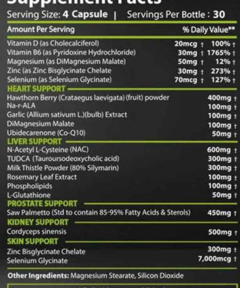 Core Labs X On Cycle 120 caps - getboost3d