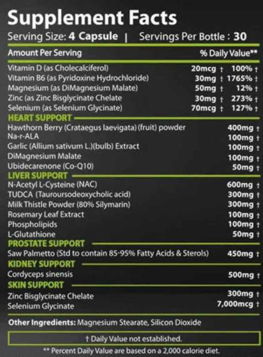Core Labs X On Cycle 120 caps - getboost3d
