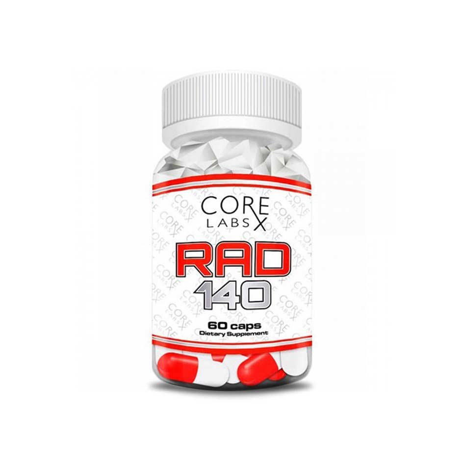 Core Labs X RAD 140 - 60 caps - getboost3d