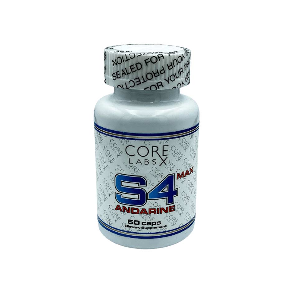 Core Labs X S4 Max Andarine 60 caps - getboost3d