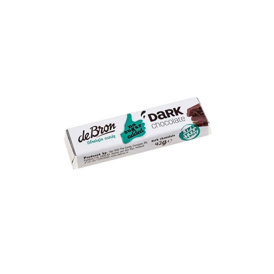 deBron Dark Chocolate Riegel 42g - getboost3d