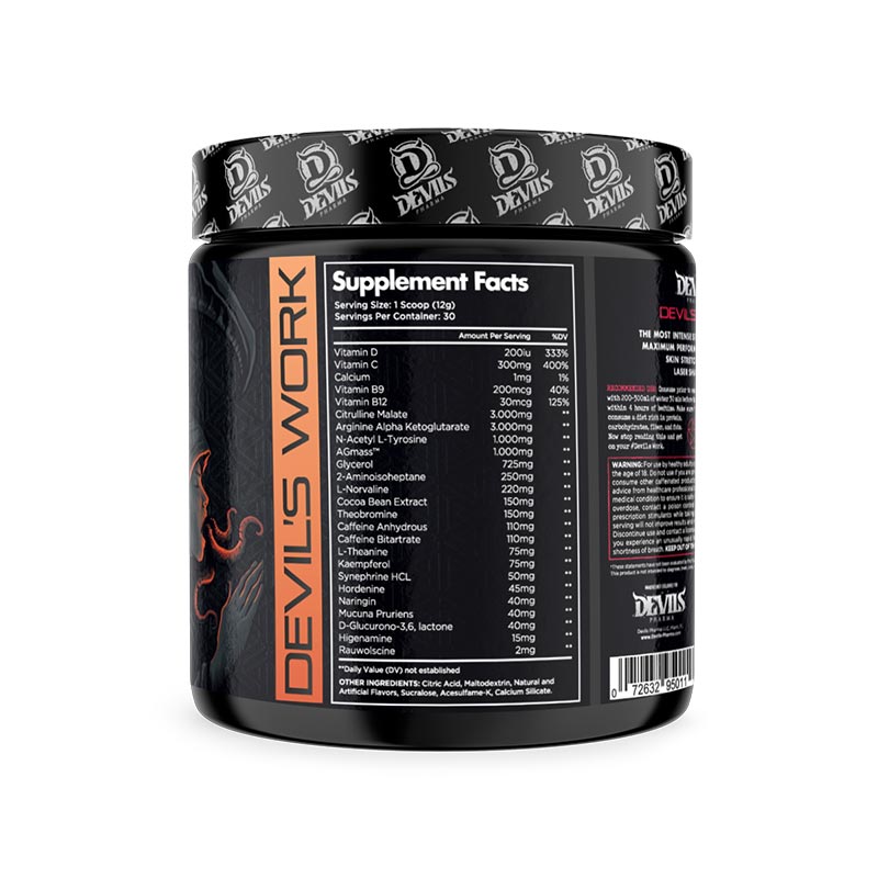 Devils Pharma Devils Work 360g - getboost3d