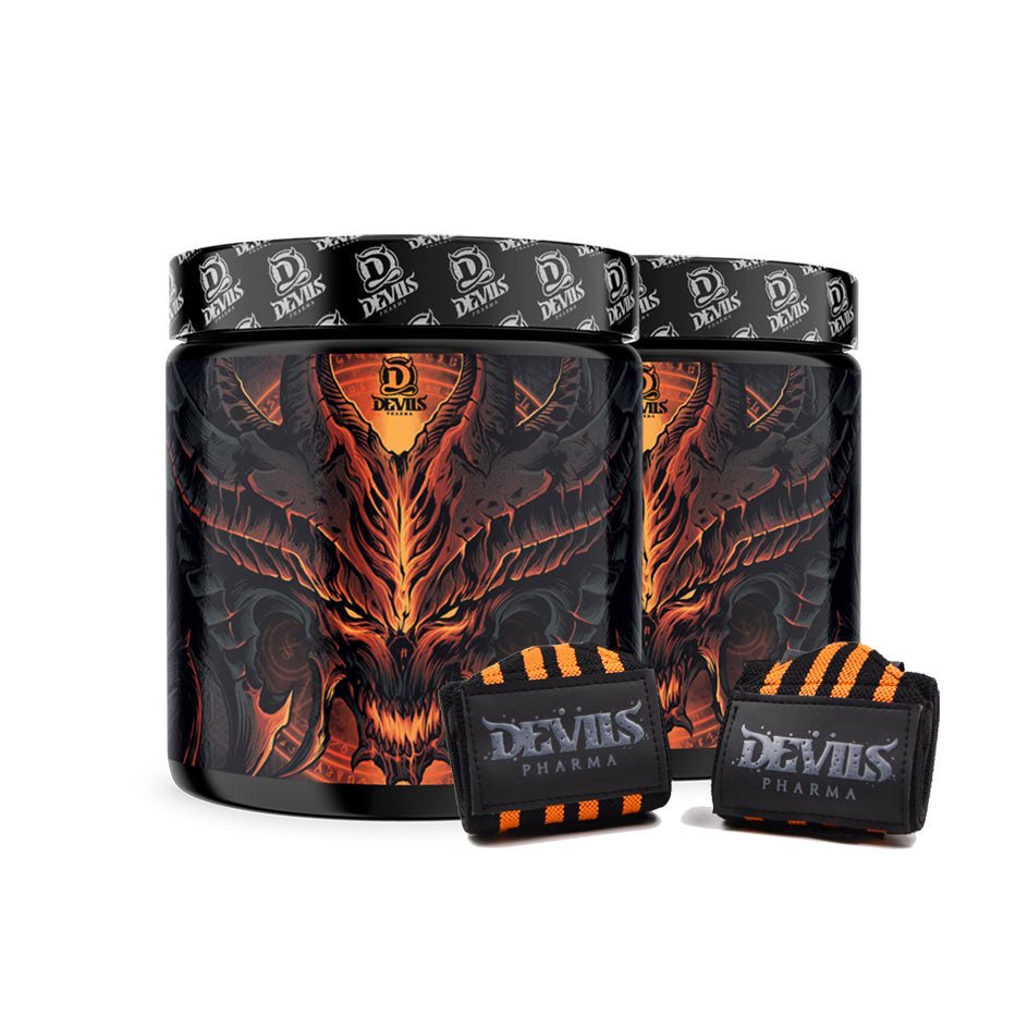 Devils Work Bundle + Wrist Wraps (2x 360g) - getboost3d