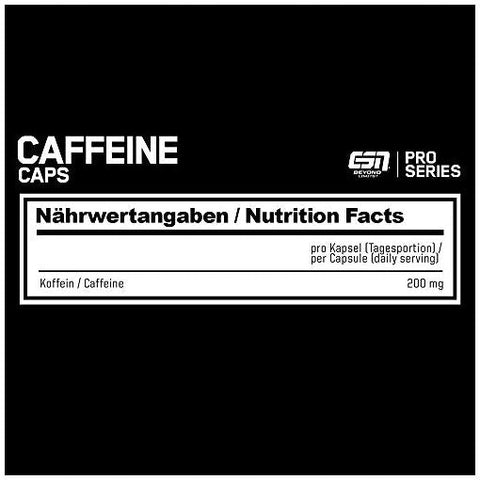 ESN Caffeine Caps - 120 Kapseln - getboost3d