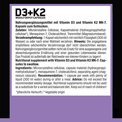 ESN Vitamin D3+K2 - 120 caps - getboost3d