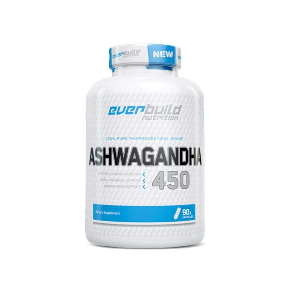 Everbuild Nutrition Ashwagandha 450mg / 90 caps - getboost3d