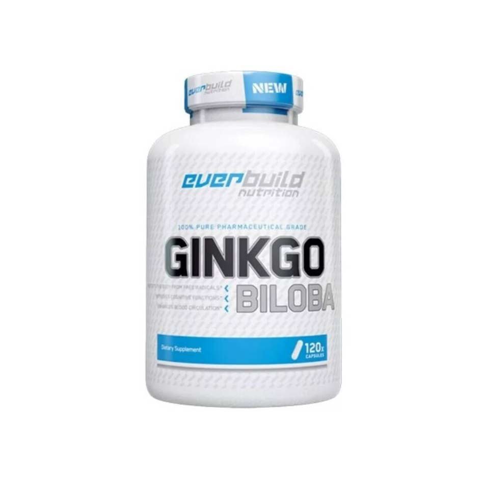 Everbuild Nutrition Ginkgo Biloba 120 caps - getboost3d