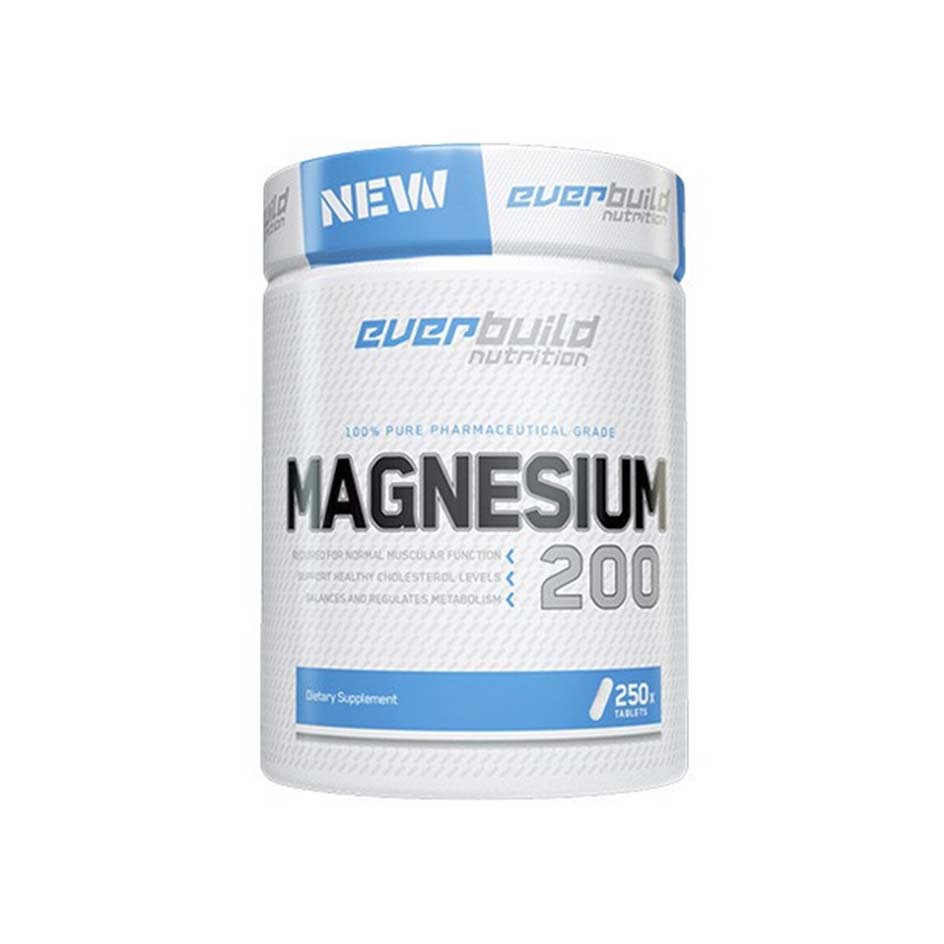 Everbuild Nutrition Magnesium 200mg - getboost3d