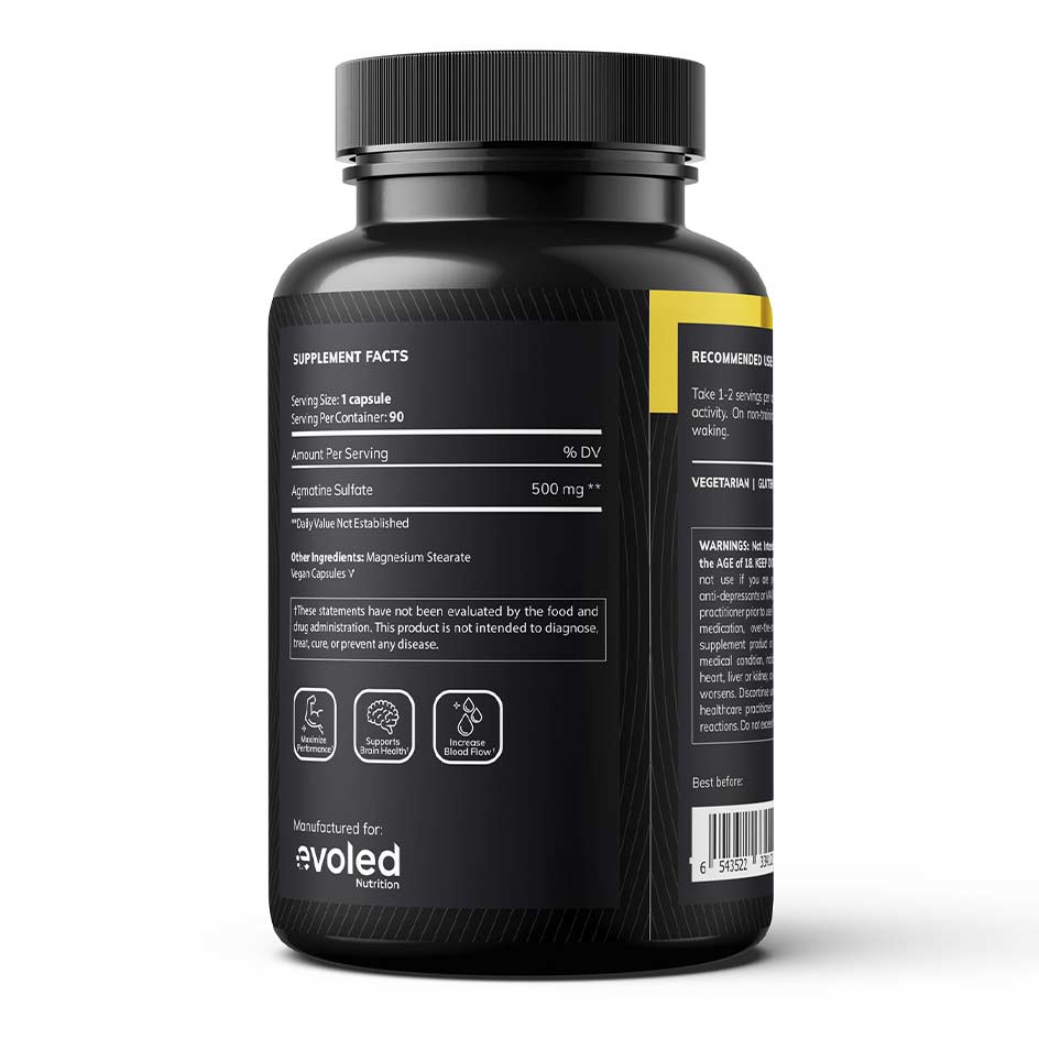 Evoled Nutrition Agmatine 90 caps - getboost3d