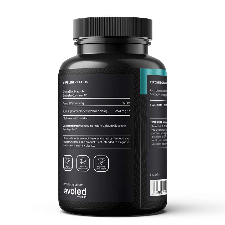 Evoled Nutrition Tudca 90 caps - getboost3d