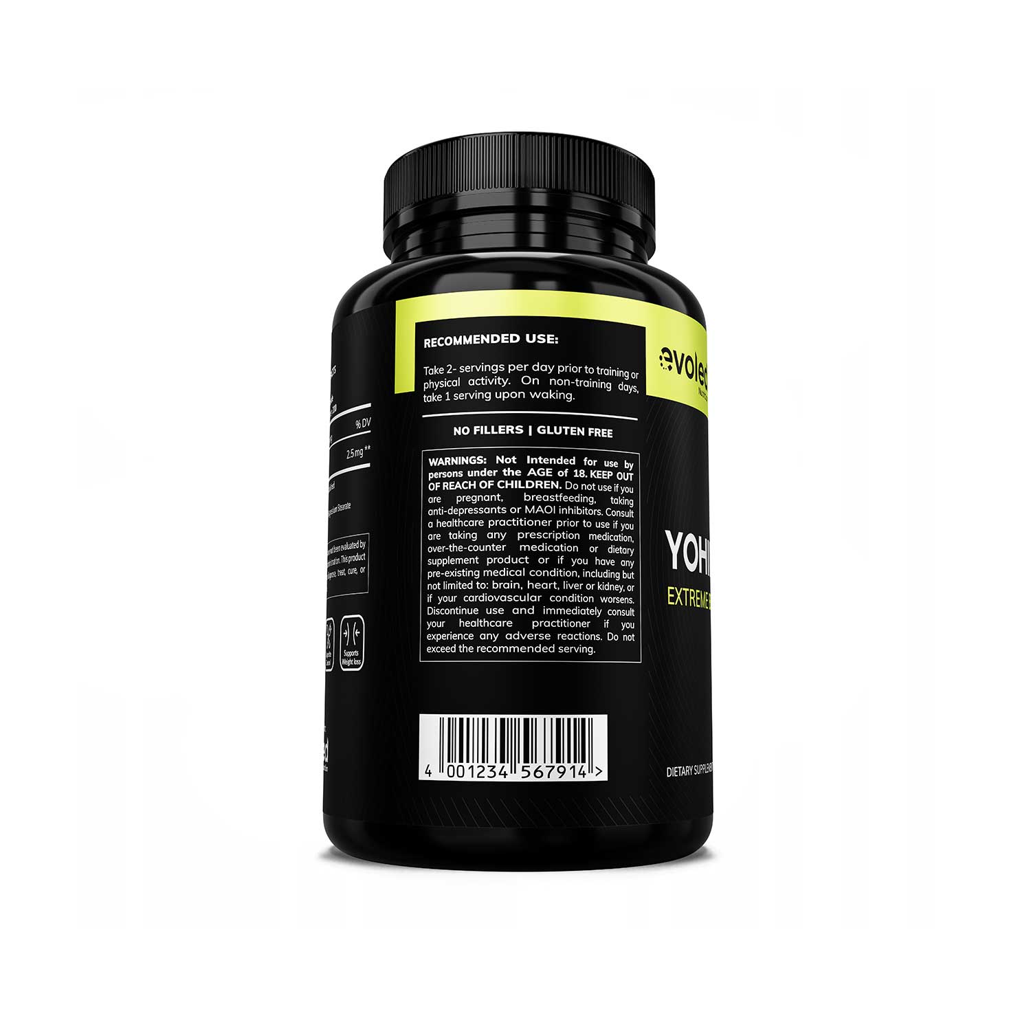 Evoled Nutrition Yohimbine