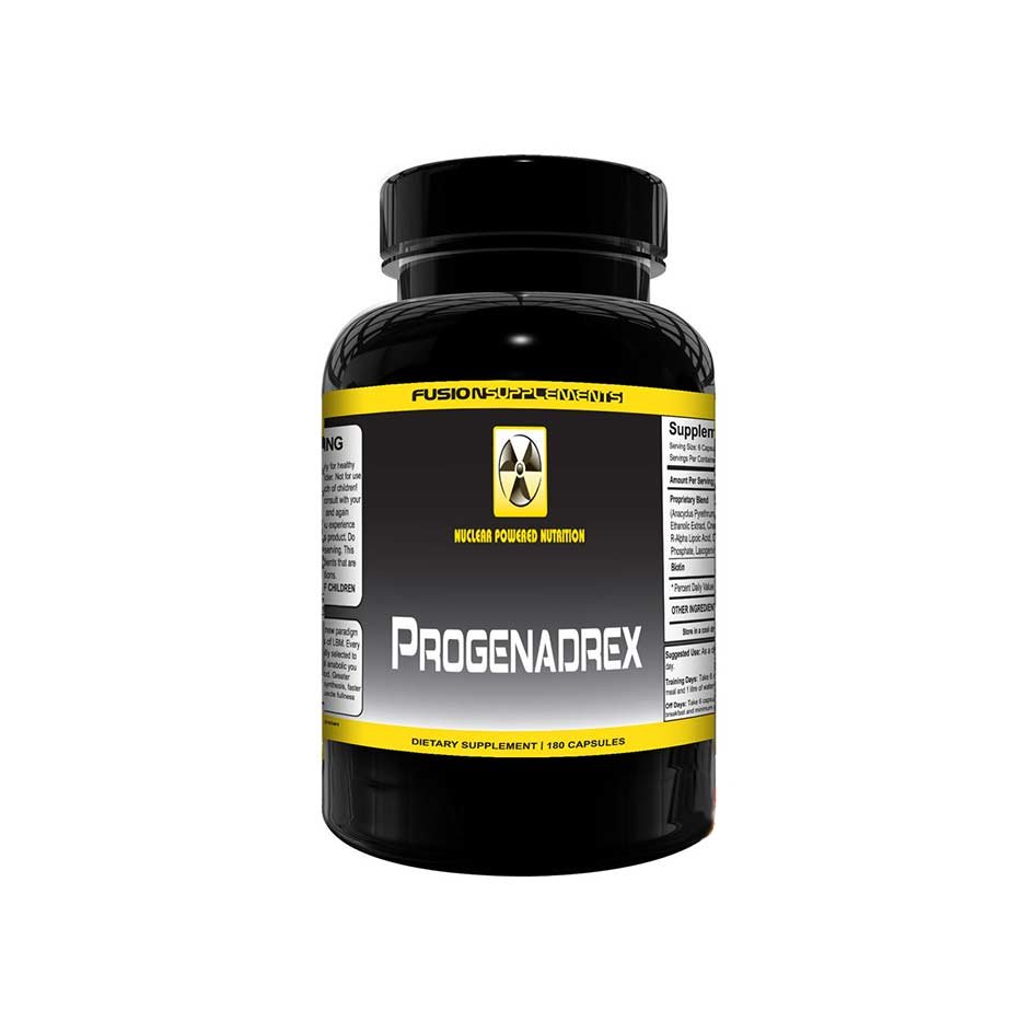 Fusion Supplements Progenadrex 180 caps - getboost3d