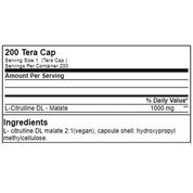 GN Laboratories Citrulline Malate 200 Tera caps - getboost3d
