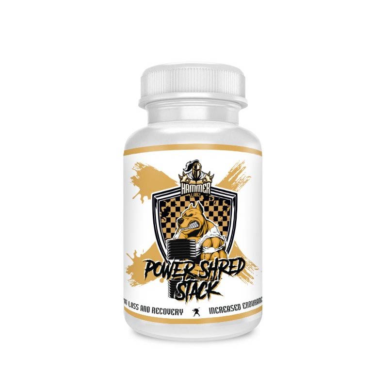 Hammer Labz Power Shred Stack 60 caps - getboost3d