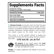 Harmony Concept Horny Goat Weed 50g