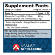 Haya Labs Ashwagandha KSM-66 / 90 caps
